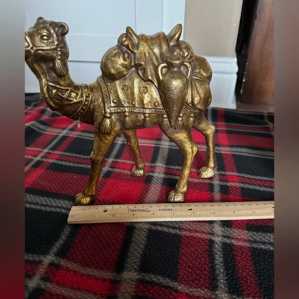 Christmas Gold Nativity Figurines‎ Set of 4 pieces